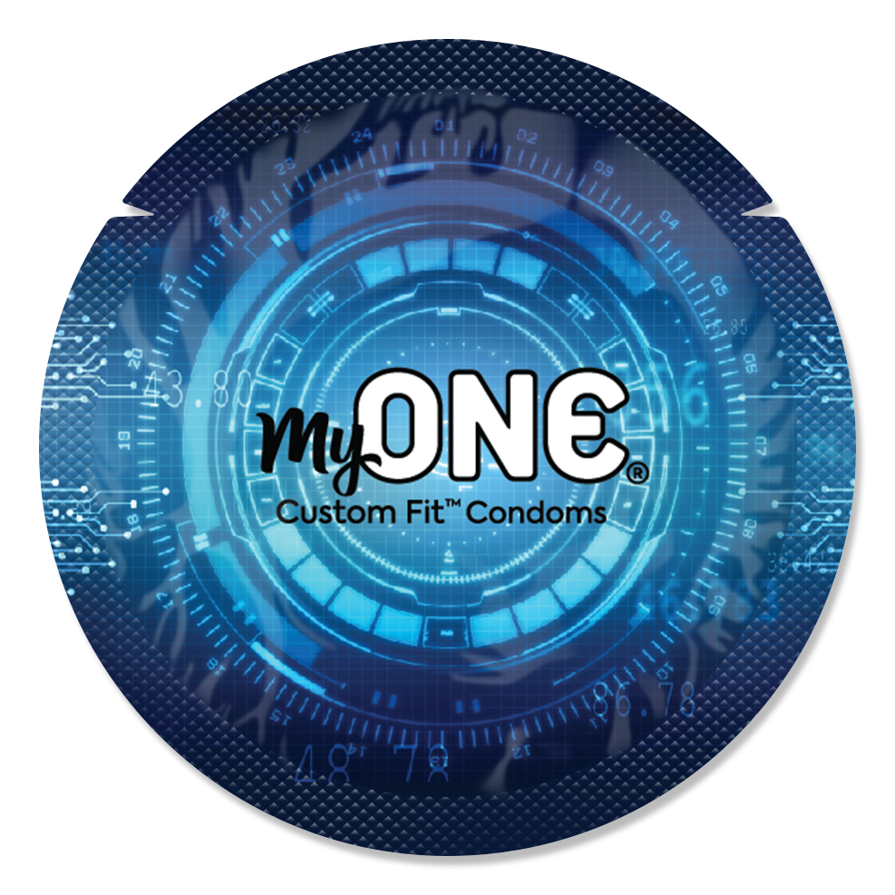 MyONE «Custom Fit» Maßkondome, Größe 55J (36 St.), Vorratsbox
